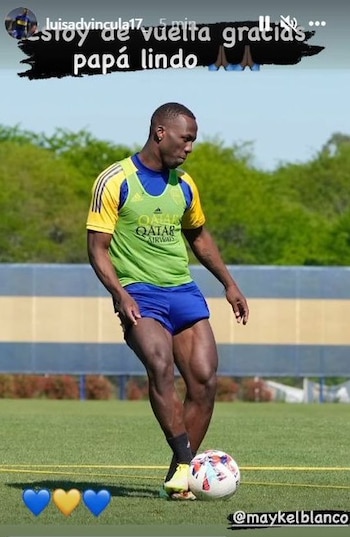 Publicación de Advíncula tras su