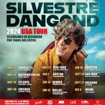 Silvestre Dangond brindará un total