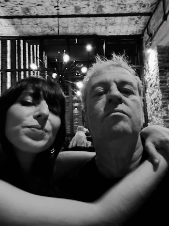 Fabio sorprendió a su novia