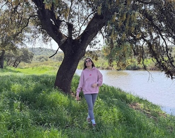 La maestra Sheila Manzanares del Centro Rural Agrupado de San Benito, Ciudad Real. (Cedida)