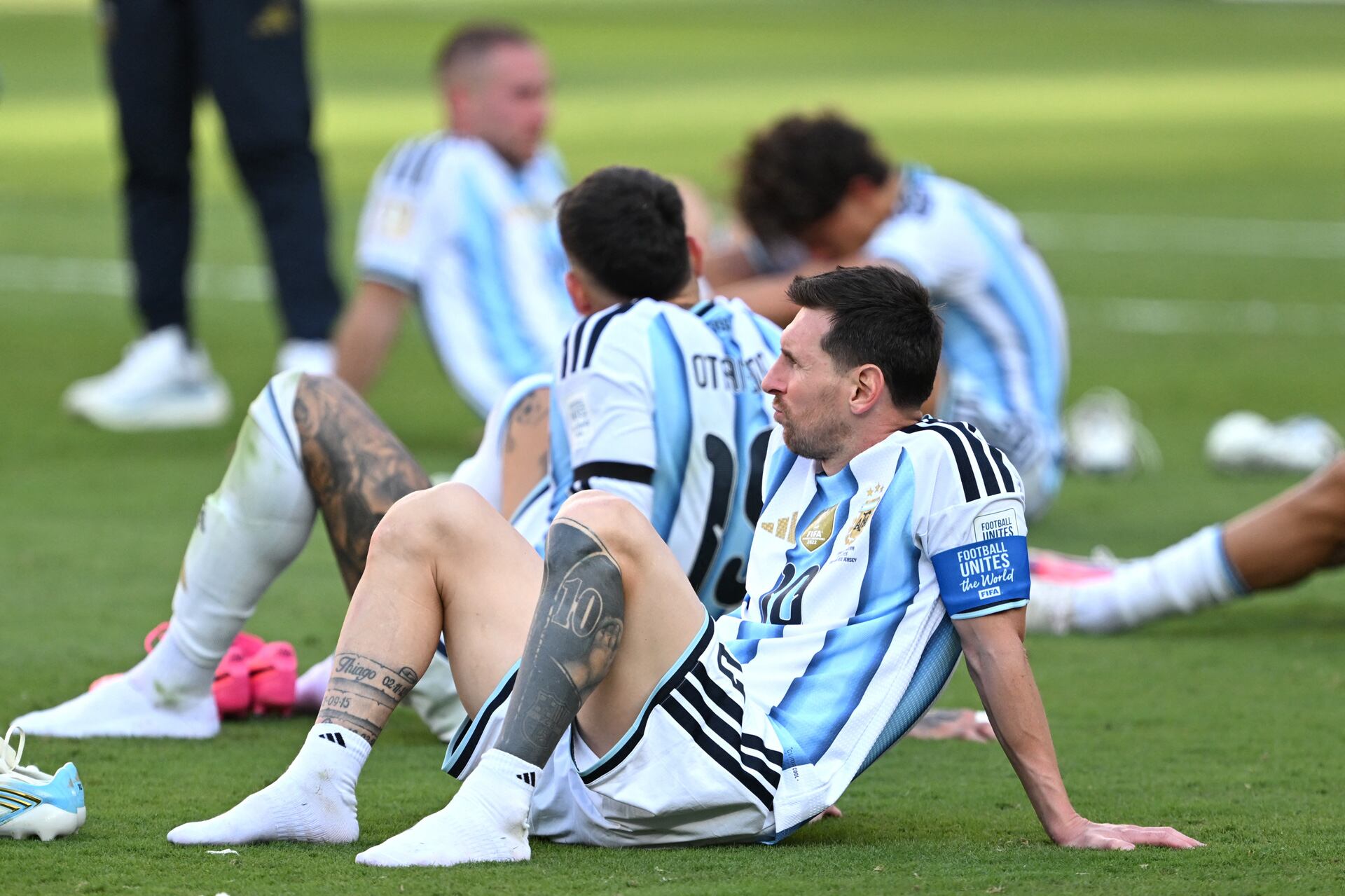 Del llanto de Paredes a la frase de Otamendi contra Rodri: la reacción de los jugadores argentinos tras la caída ante España