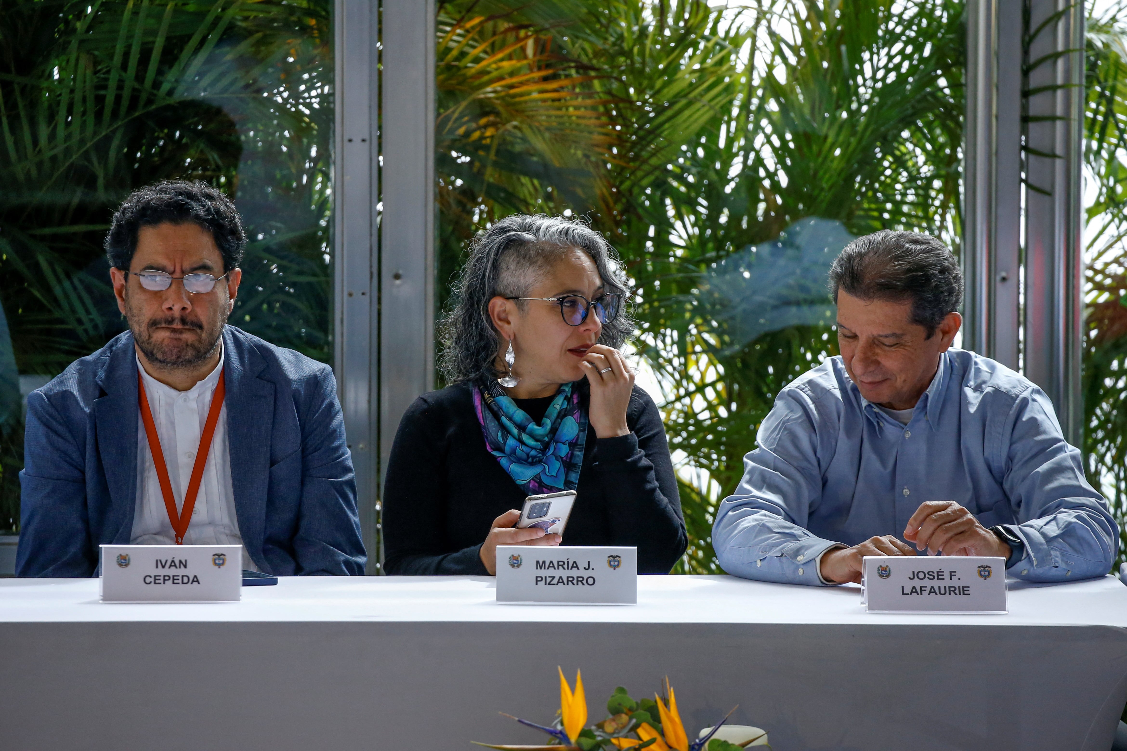 La jefa de debate de la campaña pidió respeto por las actividades políticas - crédito Leonardo Fernandez Viloria/Reuters