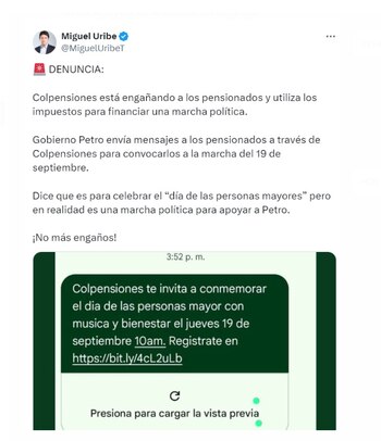 Colpensiones quedó en el centro