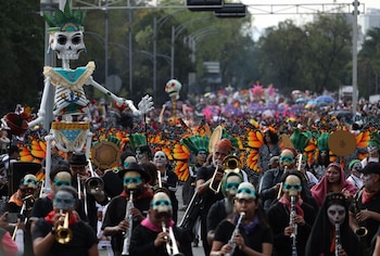 Desfile de Día de Muertos, CDMX, 01 noviembre 2025
