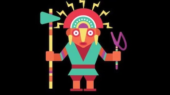 Ilustración del dios Illapa. (Agencias)