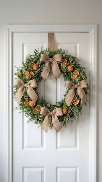 Guirnaldas de eucalipto fresco con