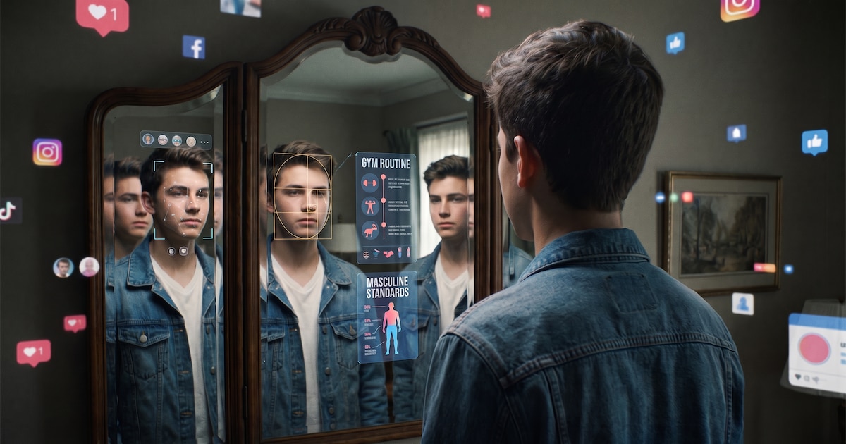 El impacto del looksmaxxing en la salud mental de los adolescentes