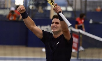 En la imagen, Nicolás Mejía,