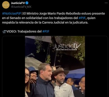 El ministro Jorge Mario Pardo