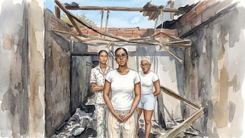 Incendio consumió la vivienda de reconocida exreina del Carnaval de Barranquilla: “Quedamos con lo que teníamos puesto”