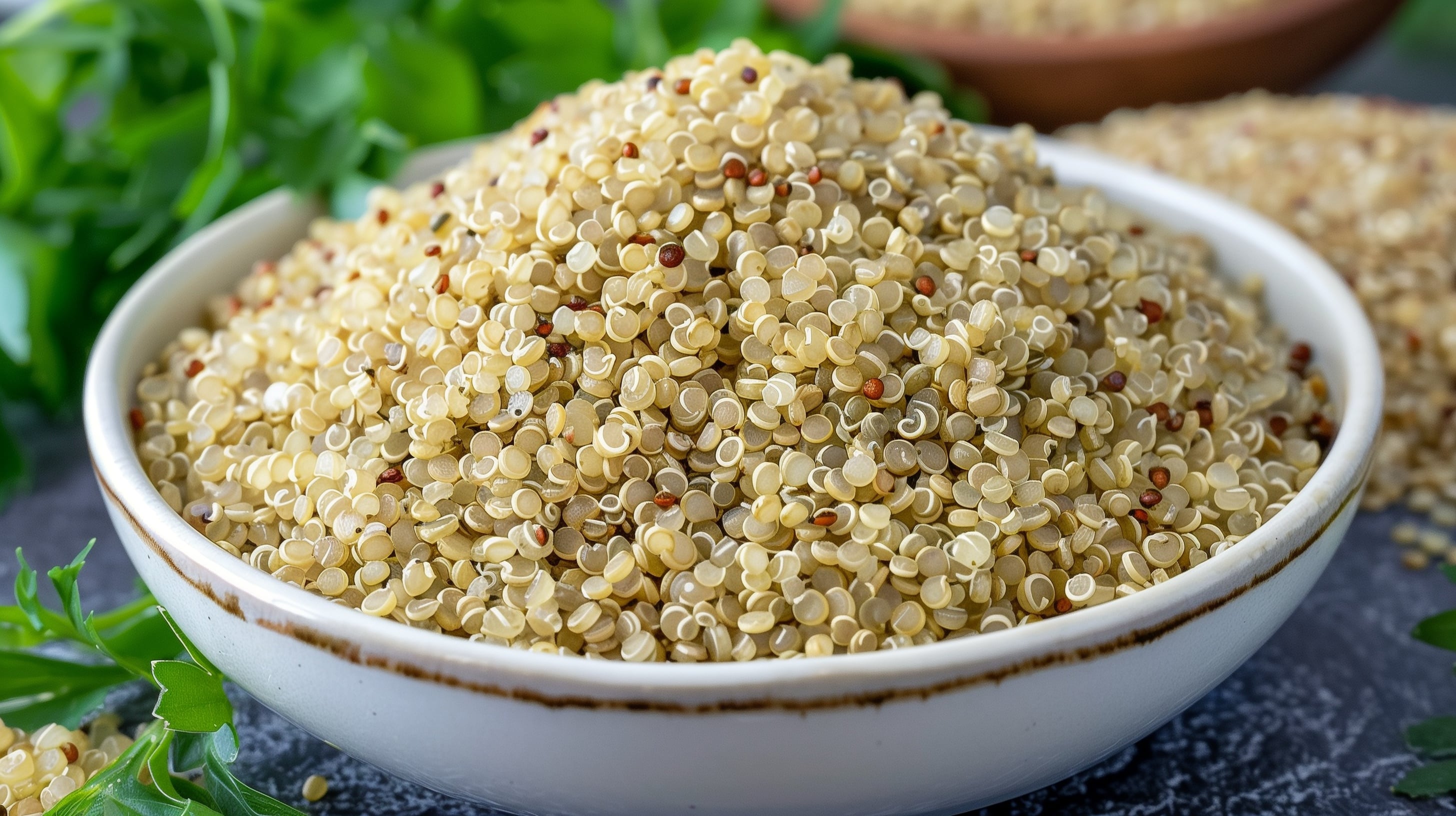 La quinoa es una semilla con proteína completa, magnesio y fibra, ideal para quienes buscan alternativas vegetales. (Imagen Ilustrativa Infobae)