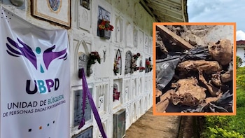 Terremoto en Colombia: la Unidad de Búsqueda actúa para salvaguardar cuerpos que quedaron expuestos en los cementerios
