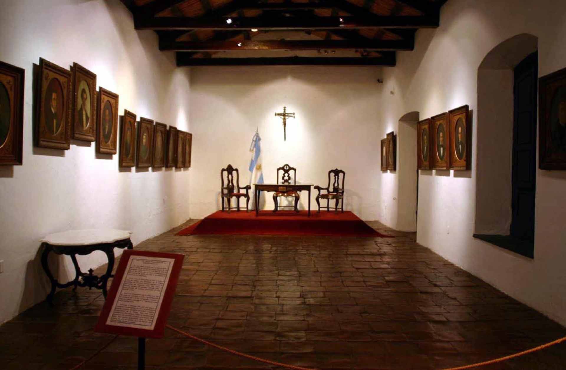 Aspecto actual del salón donde se desarrollaron las deliberaciones