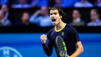 AMP. Alcaraz se divierte en su estreno en Viena y Landaluce roza la sorpresa ante Zverev