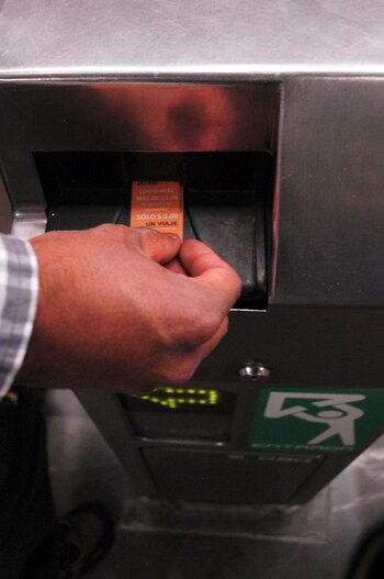 Los boletos de banda magnética