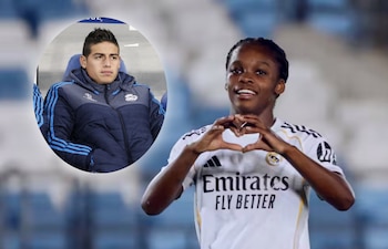 La delantera colombiana tiene contrato