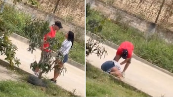 Indignación por video de fuerte agresión contra una mujer en plena vía pública: “Lo tengo grabado, con las mujeres no se meta”