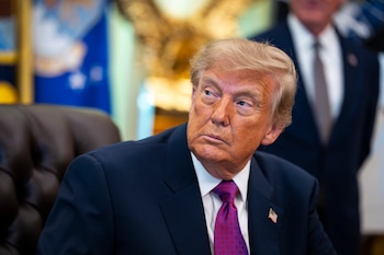 El presidente de EEUU, Donald Trump (EFE/AL DRAGO)