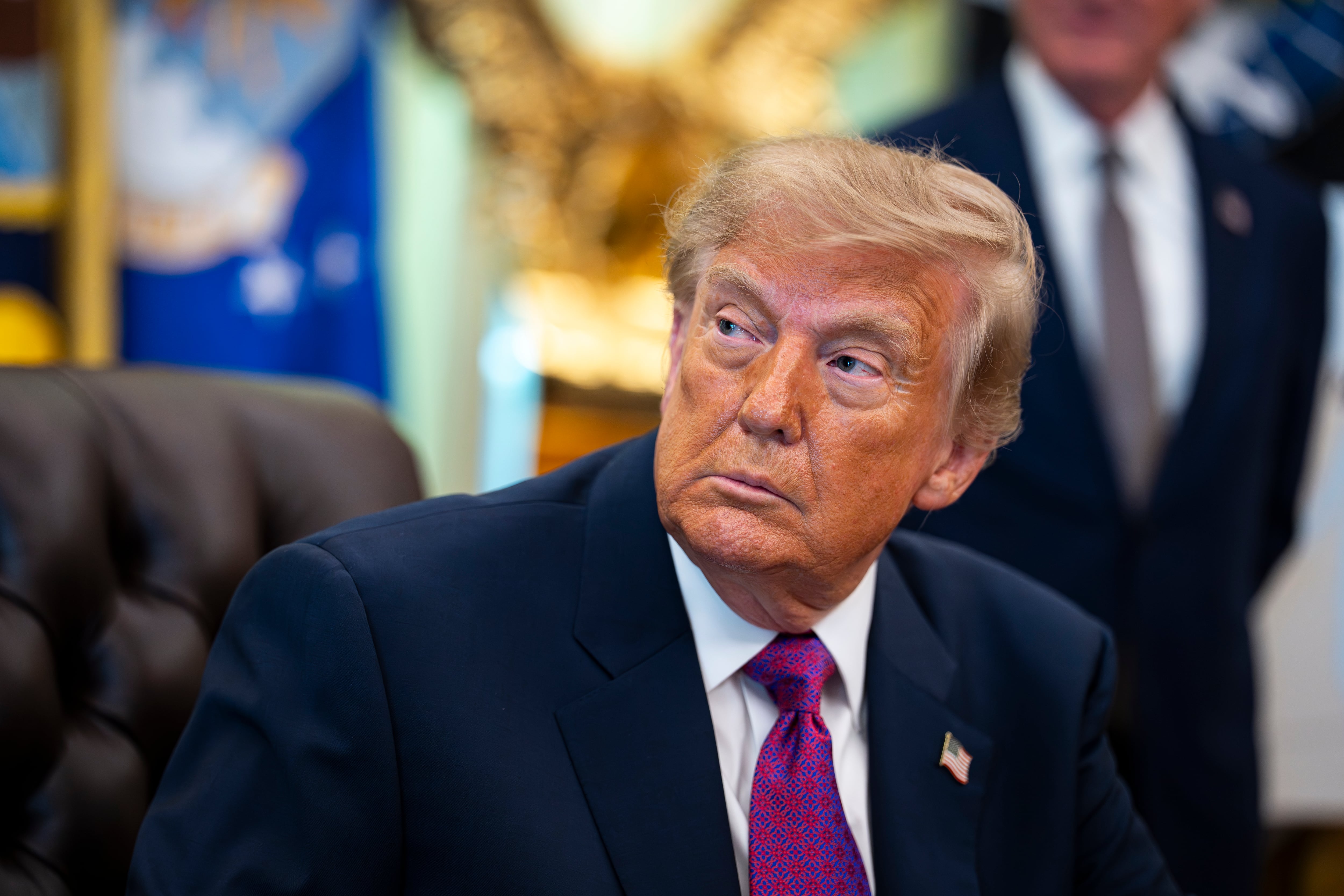 Donald Trump reiteró que el régimen de Irán no debe obtener un arma nuclear (REUTERS)