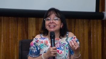 La familia de la defensora