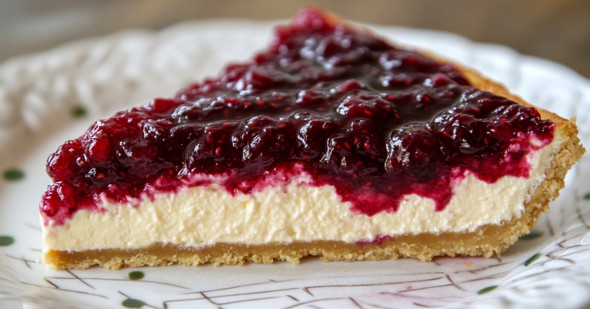 Receta de cheesecake de frutos rojos, rápida y fácil