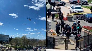 Dos imágenes de lo ocurrido