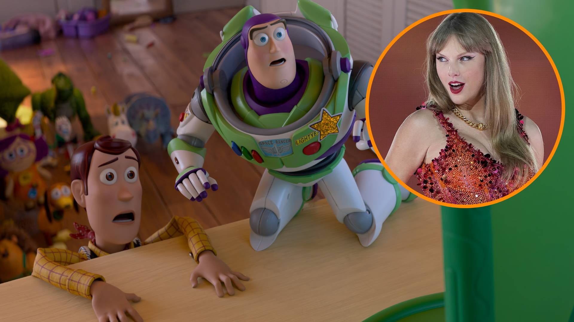 Taylor Swift anunció canción original para “Toy Story 5″(Pixar/AP)