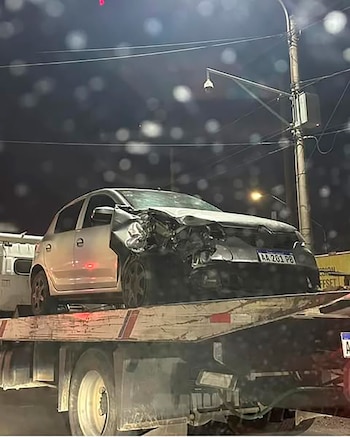 En el accidente estuvieron involucrados