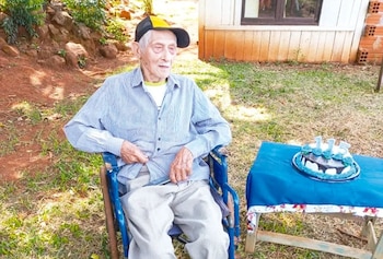 Manuel Moisés Álvez murió a los 118 años en San Vicente, Misiones (El Territorio)