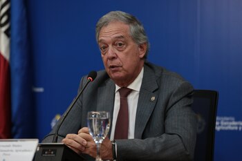 El ministro de Ganadería, Agricultura
