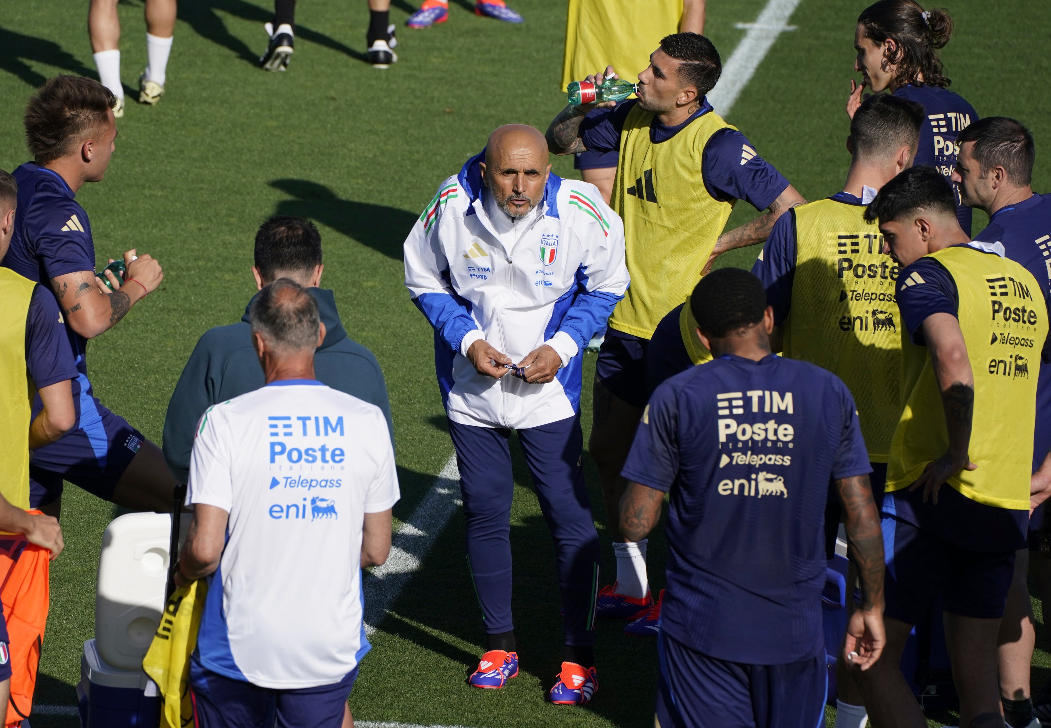 Luciano Spalletti dispuso un duro régimen dentro de la selección de Italia (Marco Bucco/LaPresse vía AP)