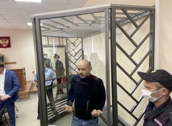 El activista opositor Andrei Pivovarov,