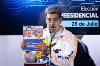 Nicolás Maduro (EFE/ Rayner Peña