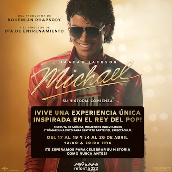 Los fanáticos del Rey del Pop podrán recorrer escenarios temáticos, descubrir memorabilia y participar en dinámicas interactivas