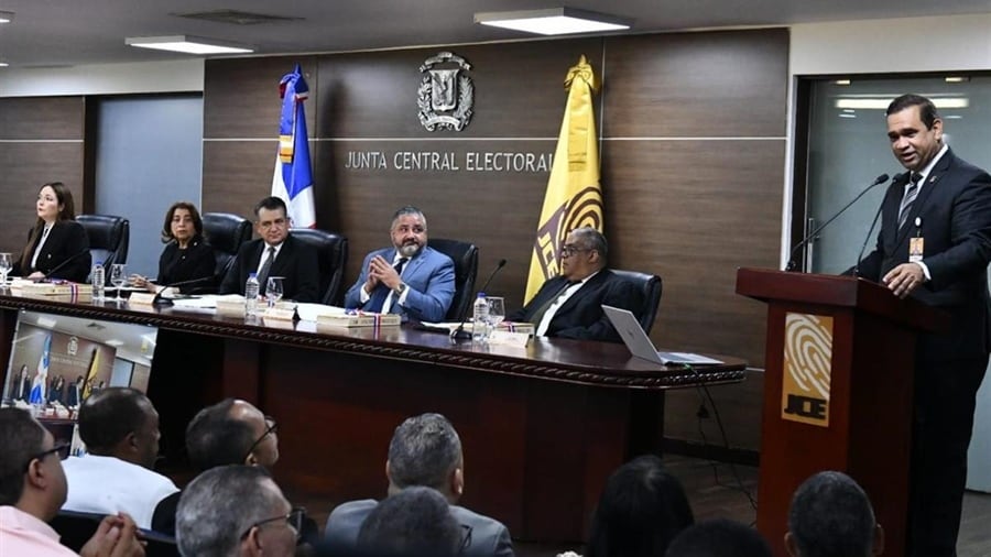 Descartaron dos objeciones de la JCE en el caso por el financiamiento público a partidos en 2026 en República Dominicana (Foto cortesía JCE)