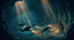 Por qué los buzos italianos que murieron en Maldivas no pudieron salir de la cueva submarina