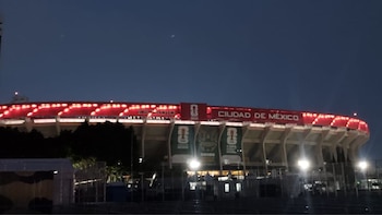 Luces y destellos: Estadio Ciudad de México alista espectáculo de luces a días del Mundial 2026