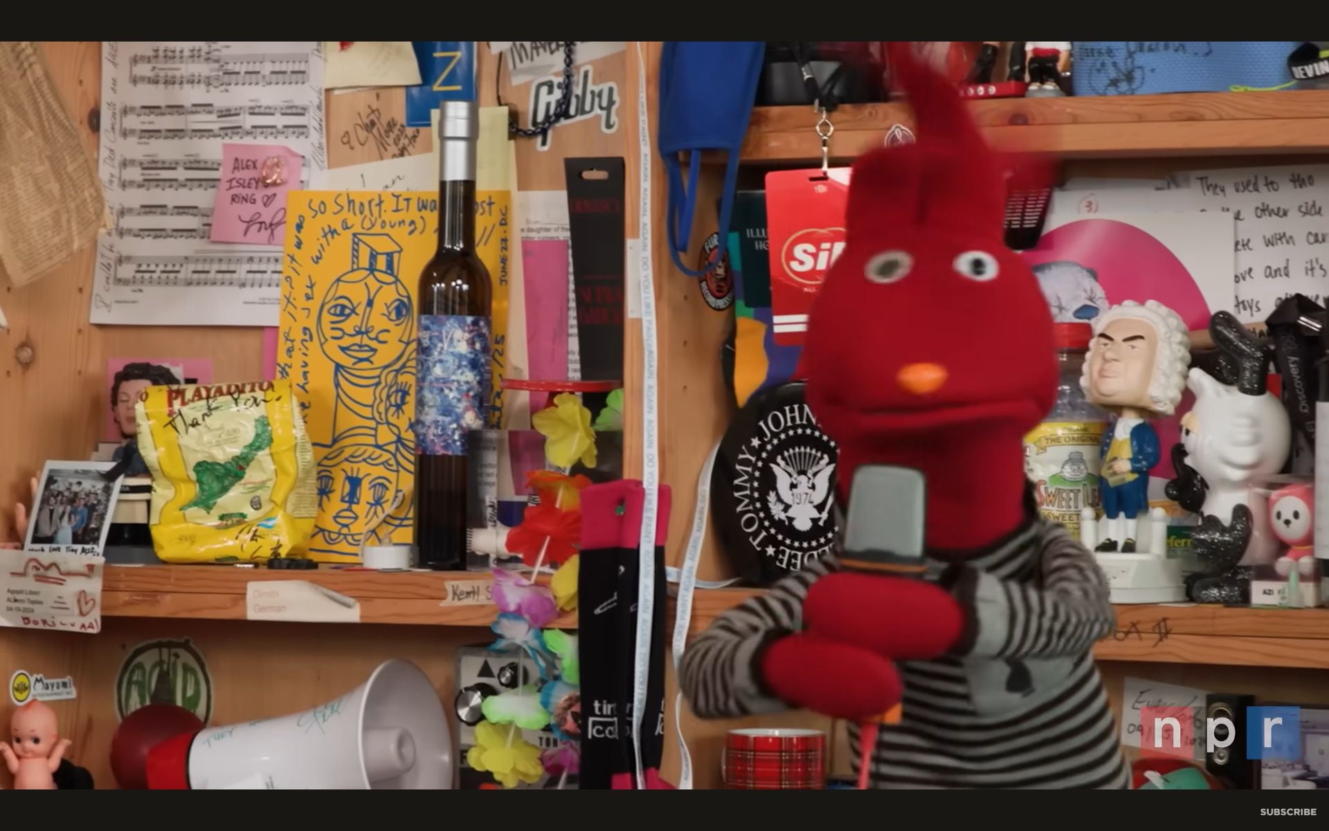 El Tiny Desk de 31 minutos duró 21 minutos en total y ya está disponible para ver en YouTube (YouTube/NPR)