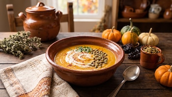 Sopa de calabaza cremosa: la receta ideal para las noches frías de octubre y Halloween