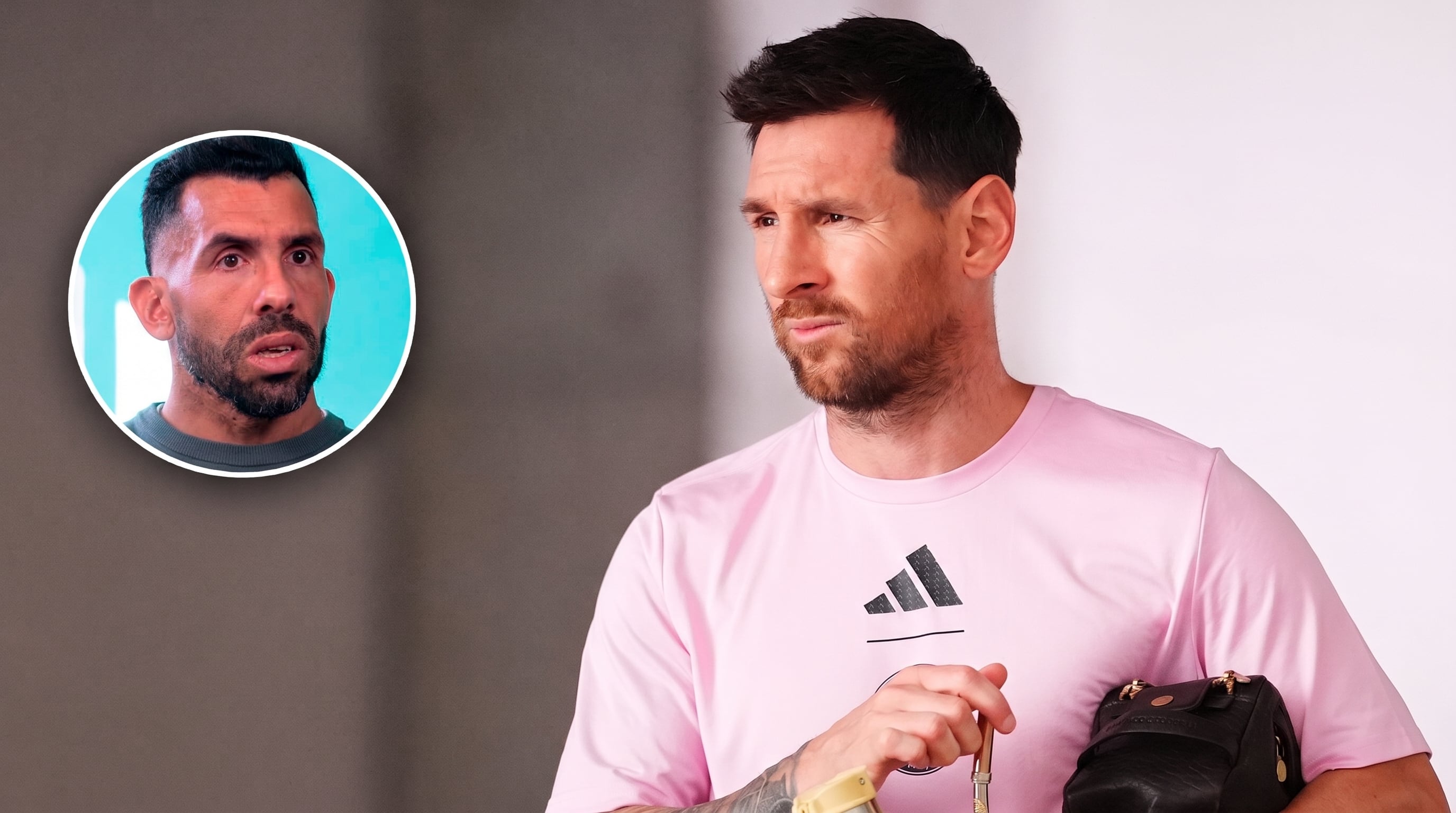 “Yo no pude salir, di un paso al costado, dije hasta acá llegué”: Tevez recordó la muerte de su papá y pidió respetar el dolor de Messi ((Photo by Rich Storry / GETTY IMAGES NORTH AMERICA / Getty Images via AFP)