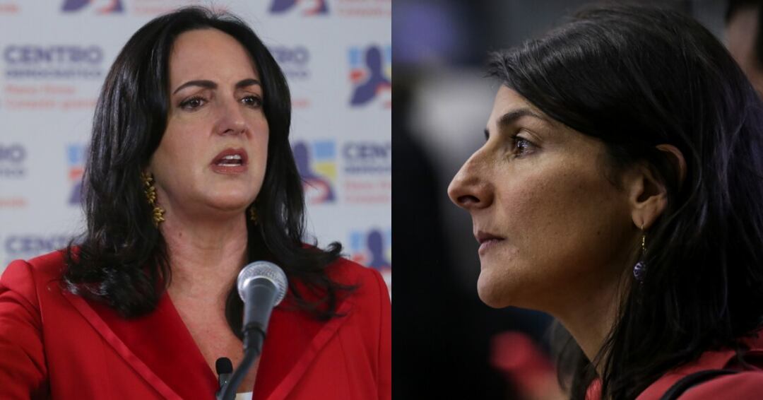 María Fernanda Cabal fue una de las congresistas que rechazó el comentario de la ministra (e) Vélez sobre la caña de azúcar - crédito Camila Díaz/Colprensa y Mariano Vimos/Colprensa