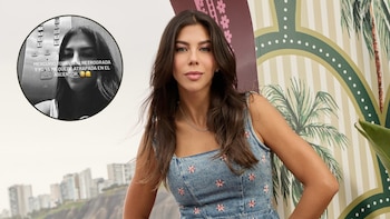 Alondra García Miró quedó atrapada y escribió: "Después de media hora logramos salir"