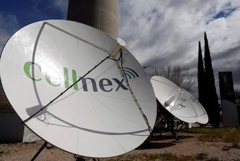Antenas de Cellnex Telecom en