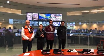 Supervisaron el operativo en el