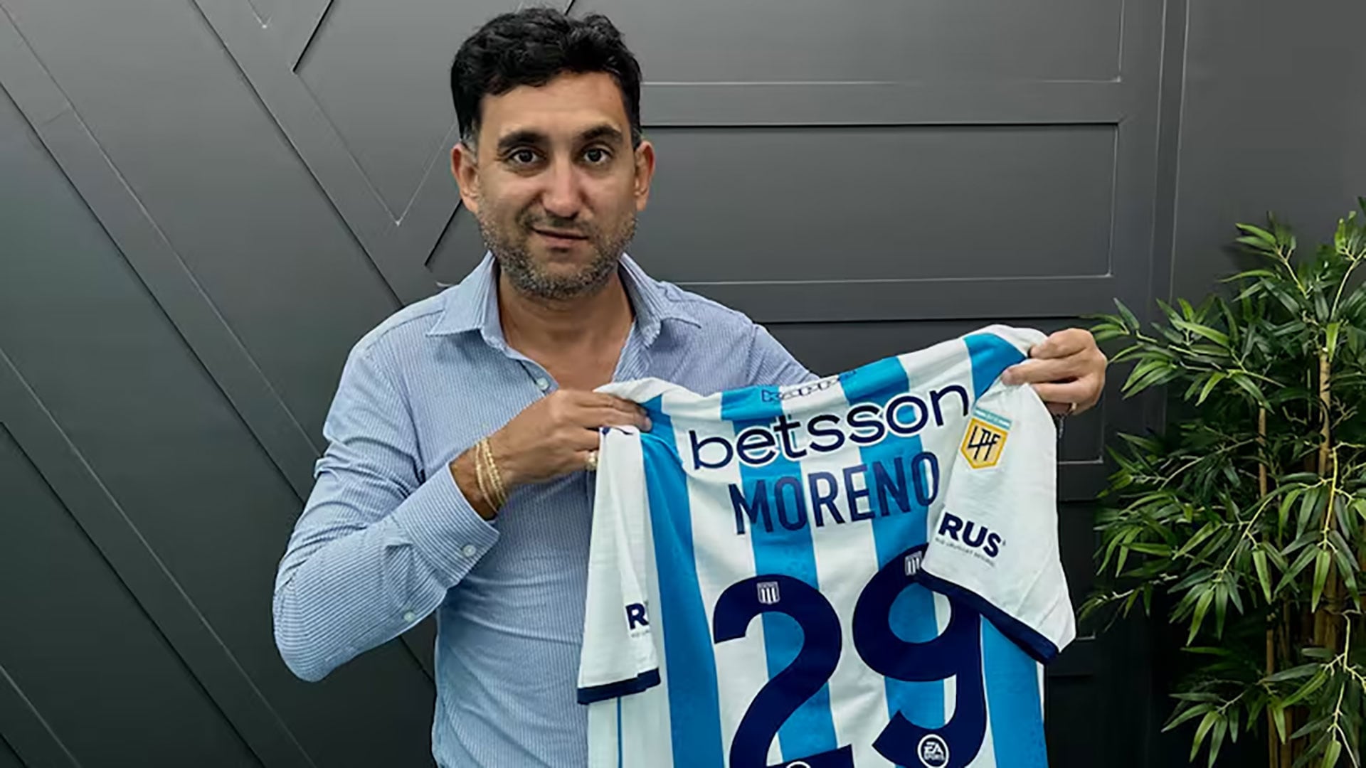 Ariel Vallejos, dueño de Sur Finanzas y allegado al titular de la AFA