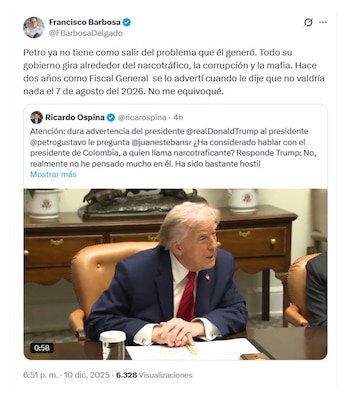 Con este mensaje, el exfiscal