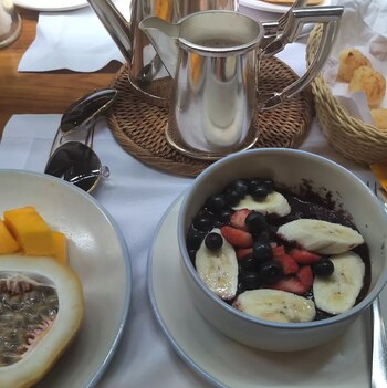 El desayuno frugal de Andrés