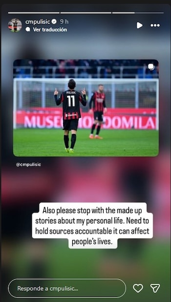 Christian Pulisic pidió que dejen