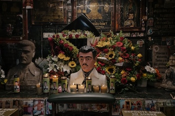 La figura de Jesús Malverde,