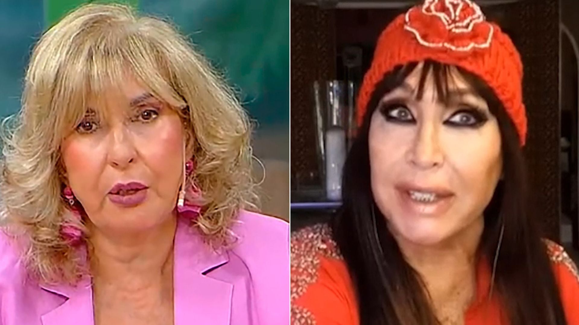 Georgina Barbarossa y Moria Casán